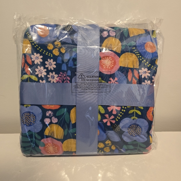 Little Sleepies Folk Floral Large Cloud Blanket (Limited Edition!) NIB NWT - Picture 2 of 3